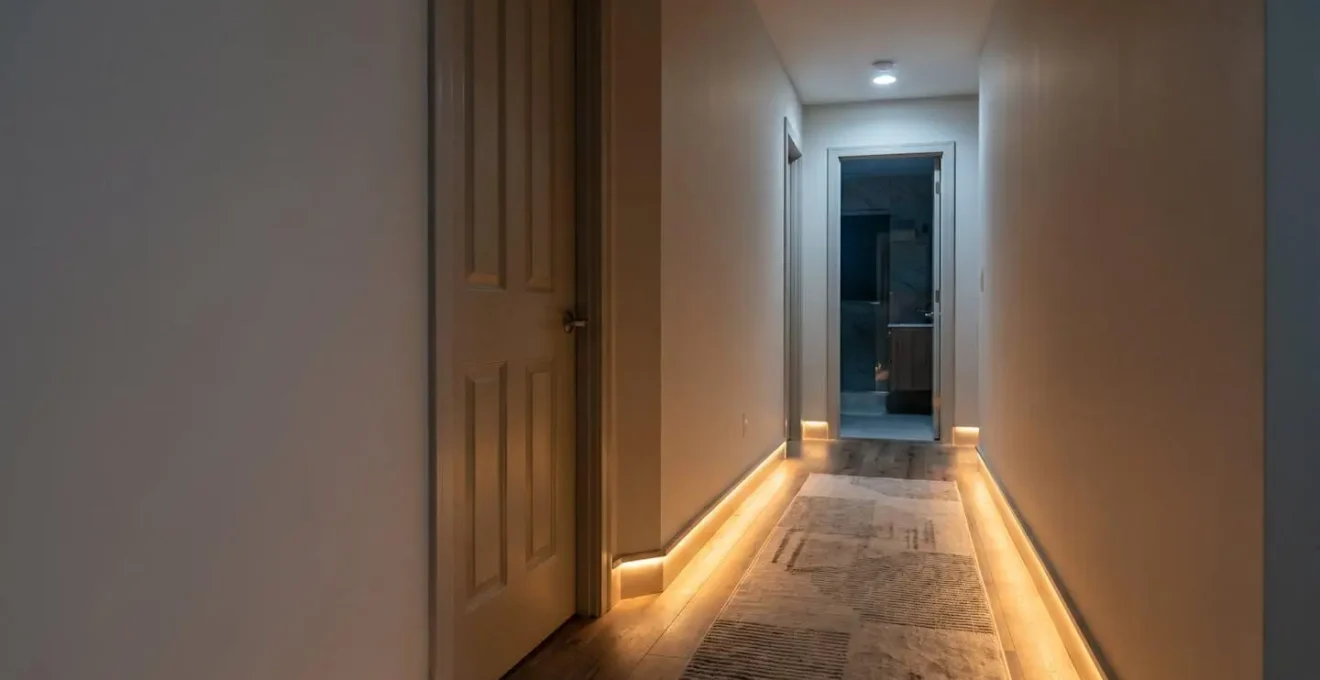 Comparison between fall detection lighting and standard motion sensor technology for elderly home safety